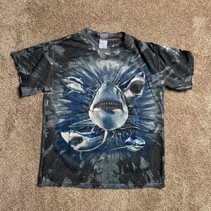 GILDAN ORLANDO FLORIDA "SHARK" TIE DYE TEE